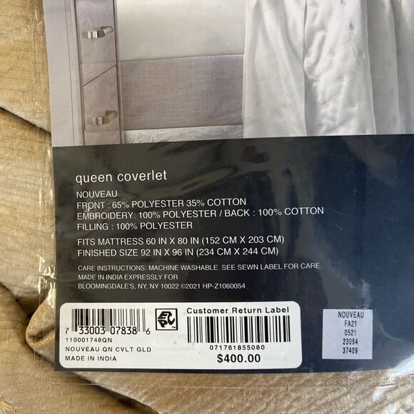 Hudson Park Collection
Nouveau Coverlet, Queen - 100% Exclusive - Picture 4 of 4